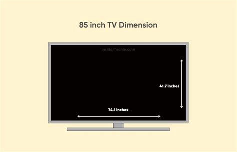 average weight of 85 inch tv|85 inches tv dimension.